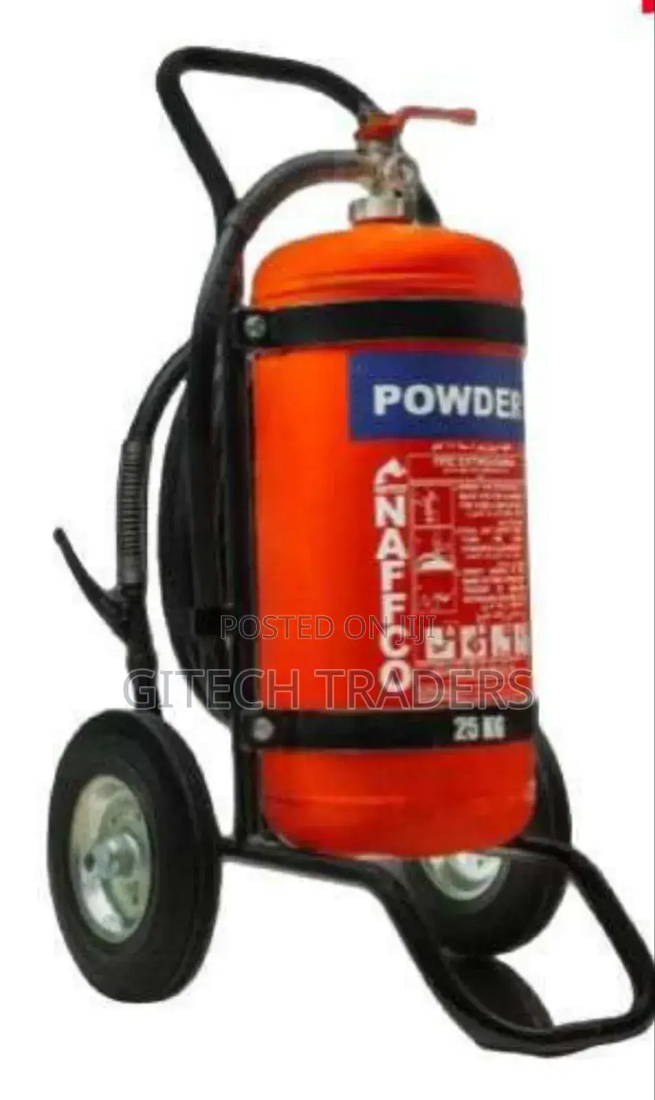 25 Kg DCP Trolley+Vat
