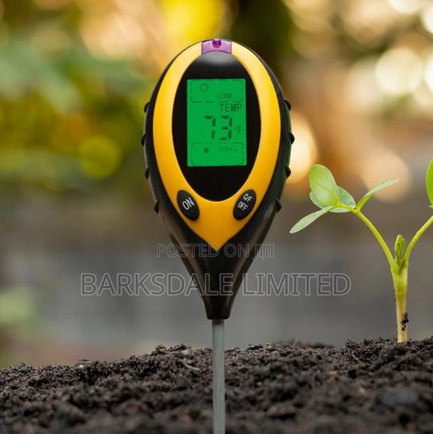 Digital Soil Tester 4 in 1 Moisture PH Temperature Meter - thumbnail 3