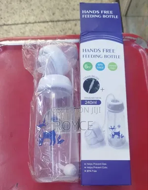 Hands Free Feeding Bottle