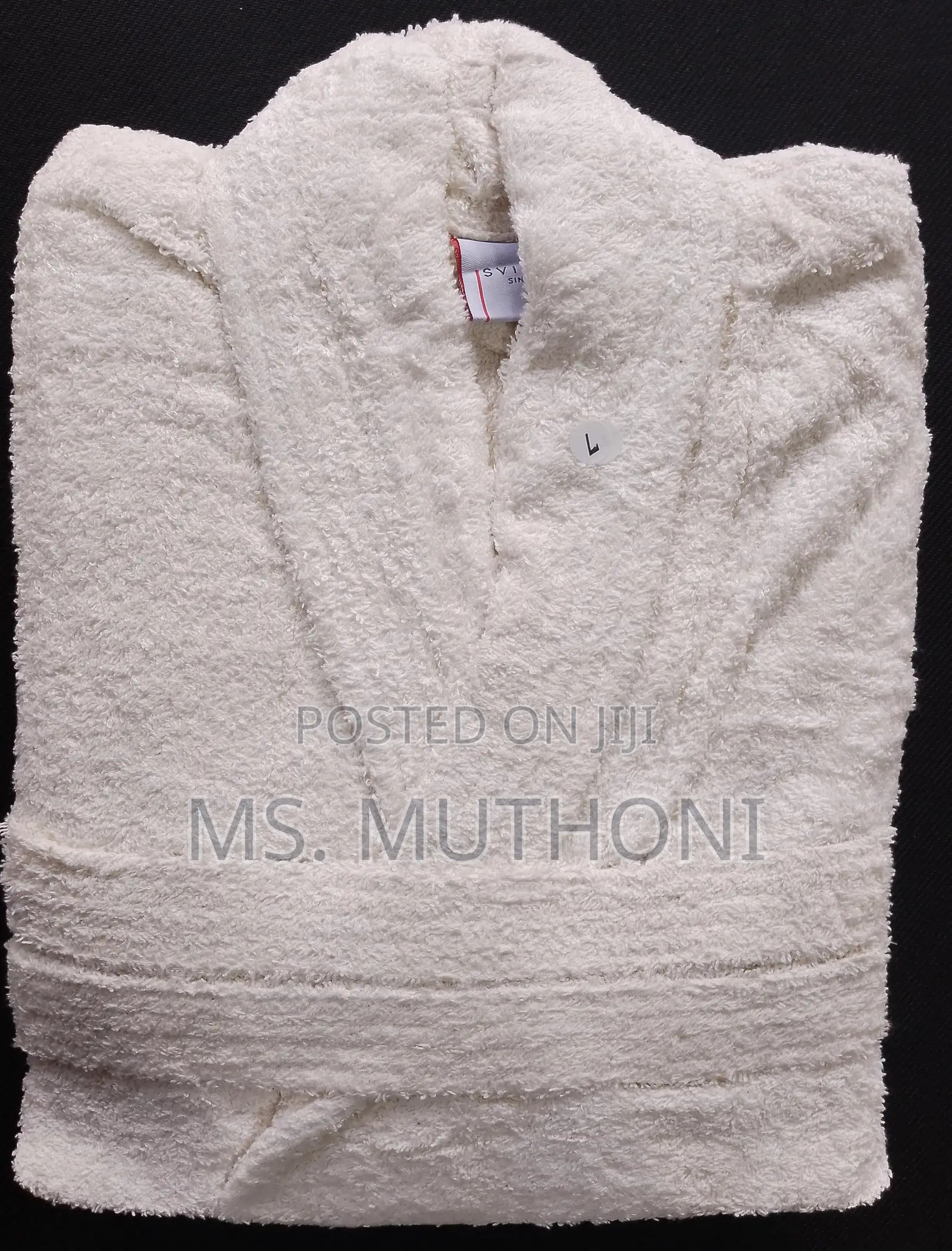 Absorbent Quality Cotton Adult Bathrobes.*