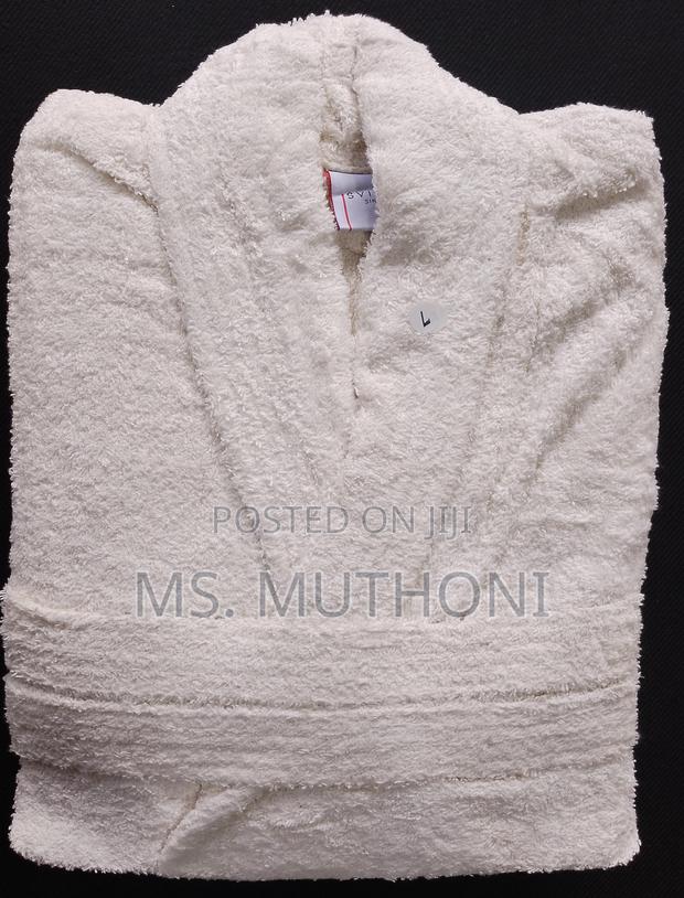 Absorbent Quality Cotton Adult Bathrobes.* - thumbnail 3