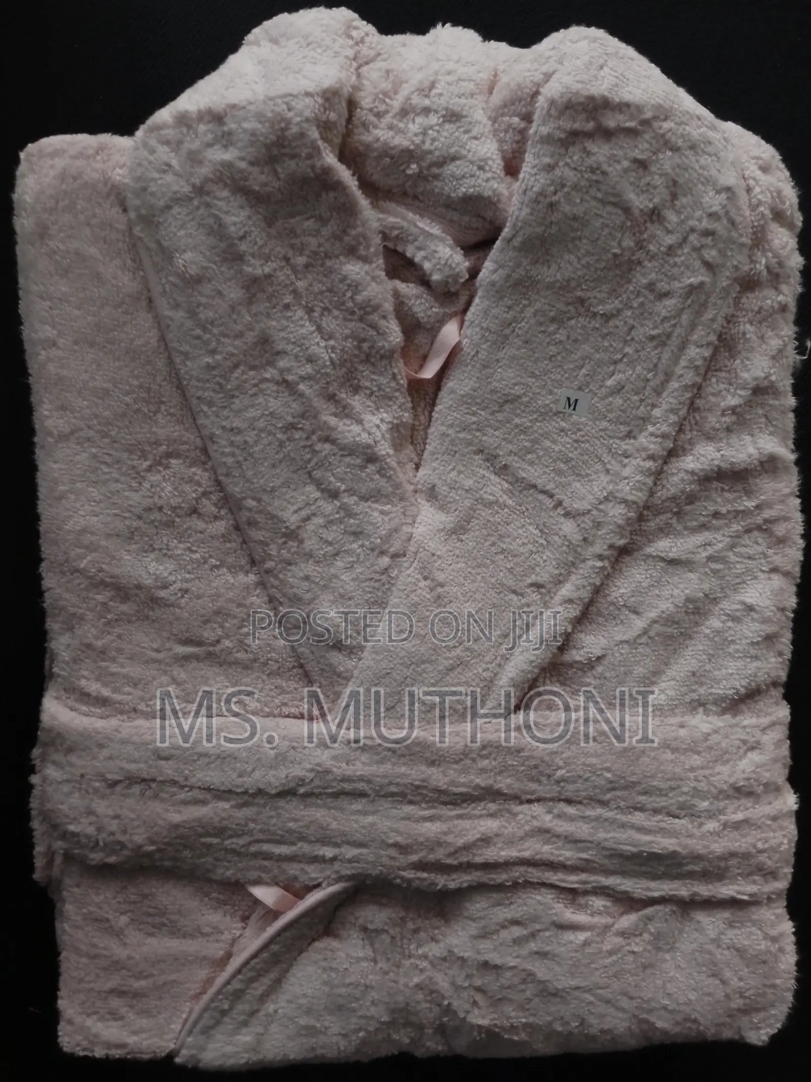 Absorbent Quality Cotton Adult Bathrobes.*