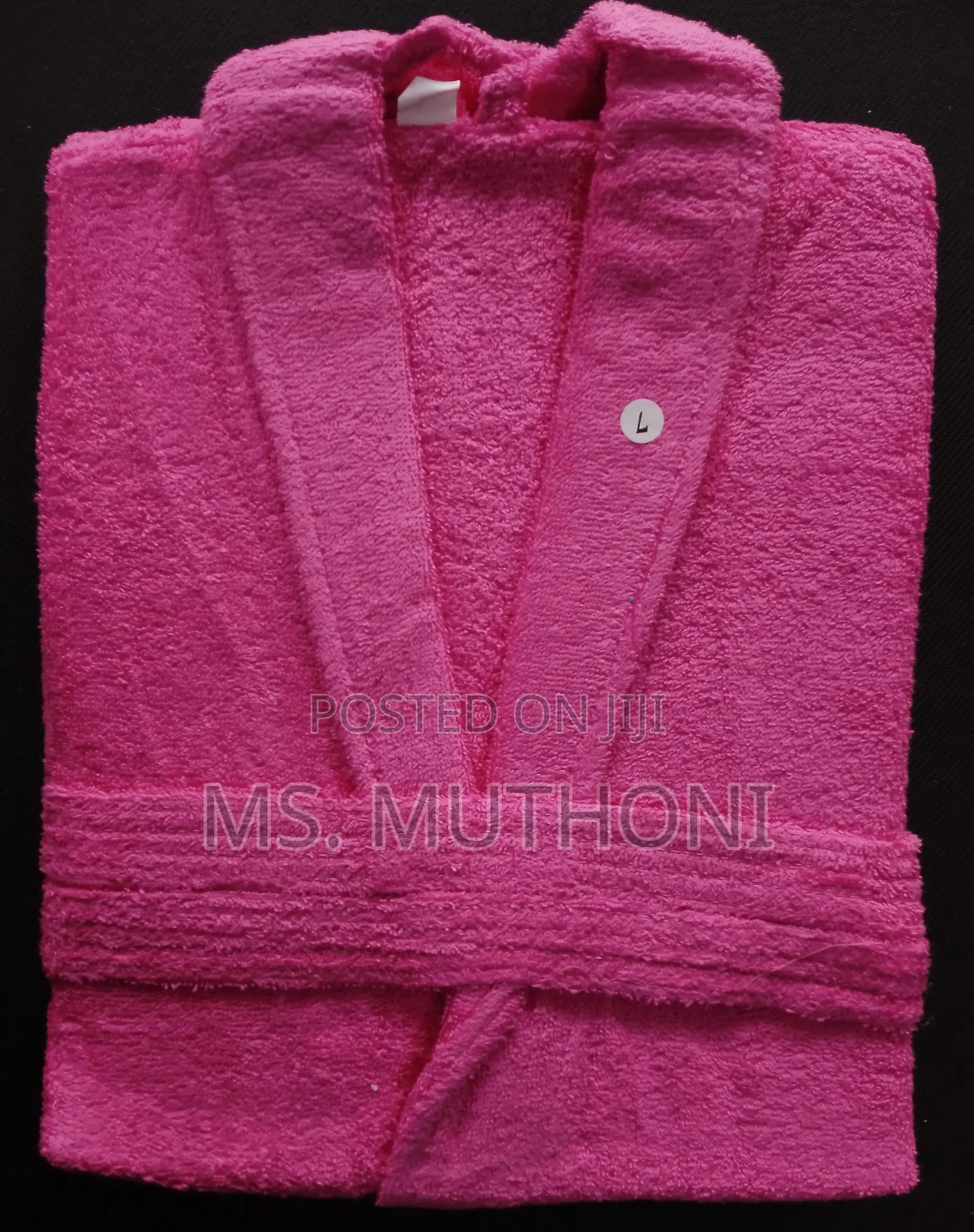 Absorbent Quality Cotton Adult Bathrobes.*
