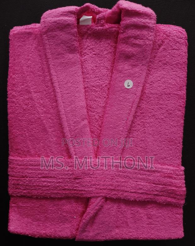 Absorbent Quality Cotton Adult Bathrobes.* - thumbnail 4
