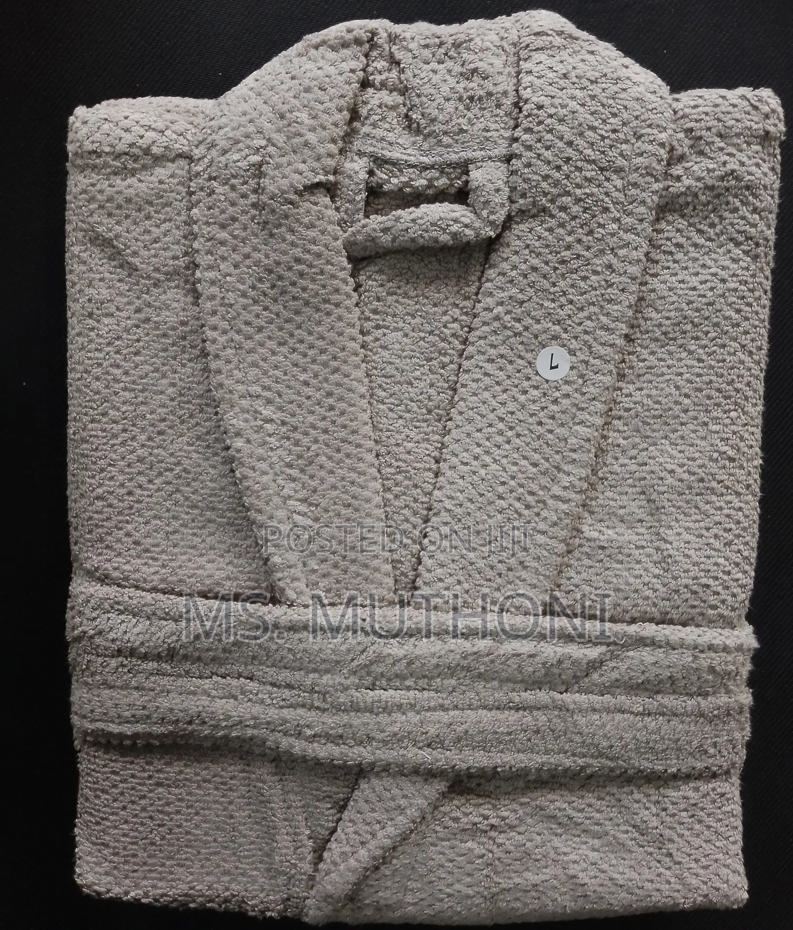 Absorbent Quality Cotton Adult Bathrobes.*