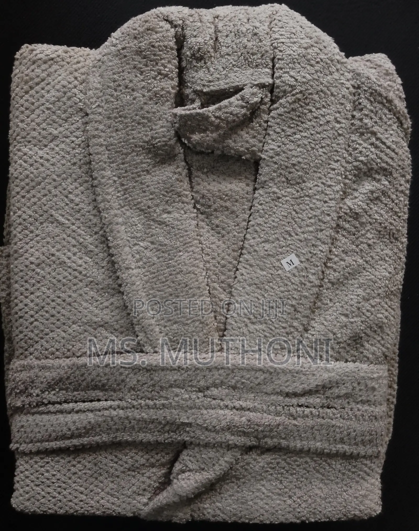 Absorbent Quality Cotton Adult Bathrobes.*