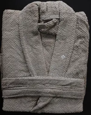 Absorbent Quality Cotton Adult Bathrobes.*