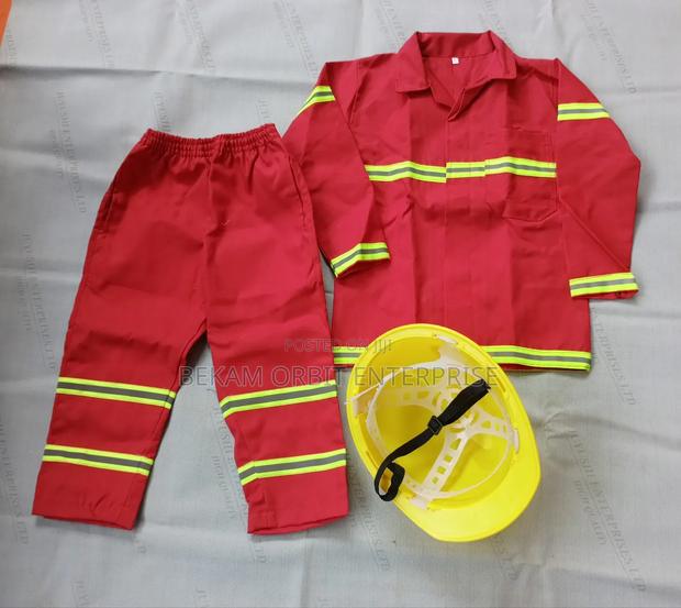 Cosplay Fire Fighter Costume for Kids - main view