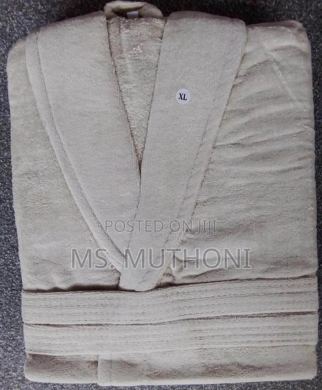 Range of Colors/Sizes Absorbent Cotton Adult Bathrobes