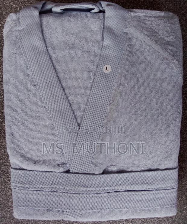 Range of Colors/Sizes Absorbent Cotton Adult Bathrobes