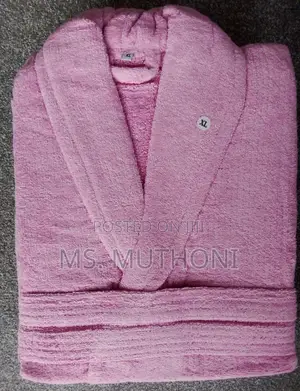 Range of Colors/Sizes Absorbent Cotton Adult Bathrobes