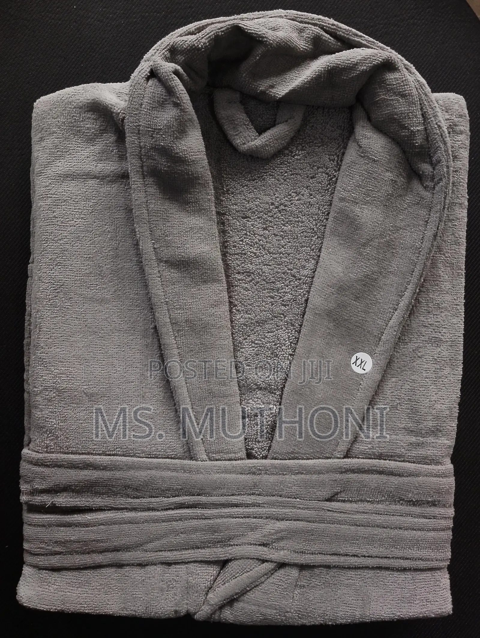 Range of Colors/Sizes Absorbent Cotton Adult Bathrobes
