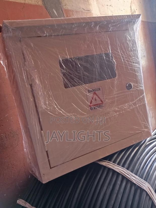 Outdoor Aluminum Electrical Coated Meter Box 15 by 15