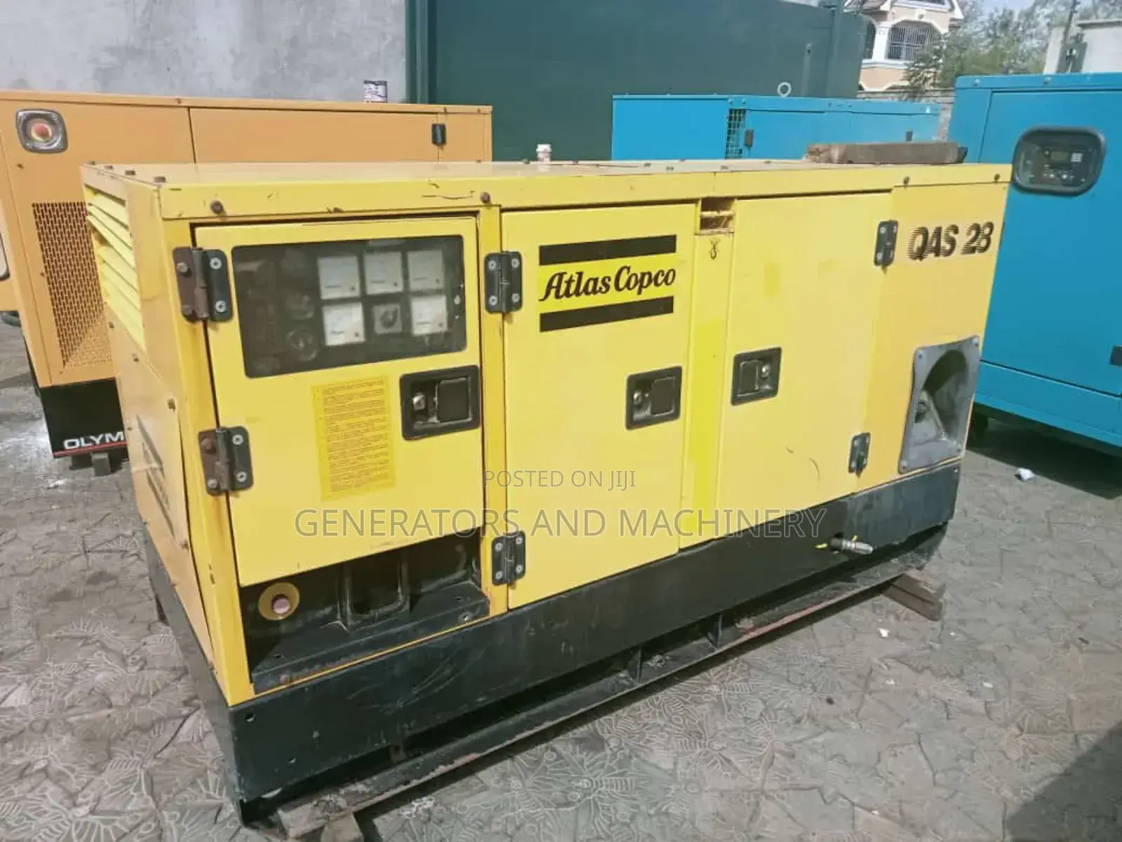 Atlas Copco 30kva Ex Uk Generator
