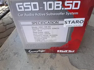 Car Audio Subwoofer System