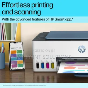 Hp Smart Tank 582 Aio Colour Printer (Print,Scan,Copy)