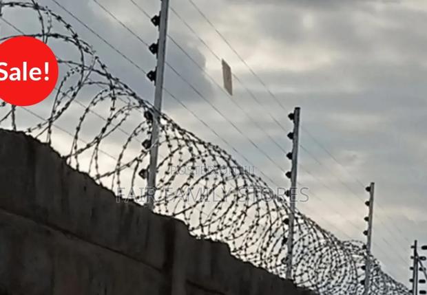 Wall Top Electric Fence - main view