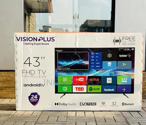 Vision Plus 43 Inch Smart TV VP8843KV Vidaa Frameless UHD
