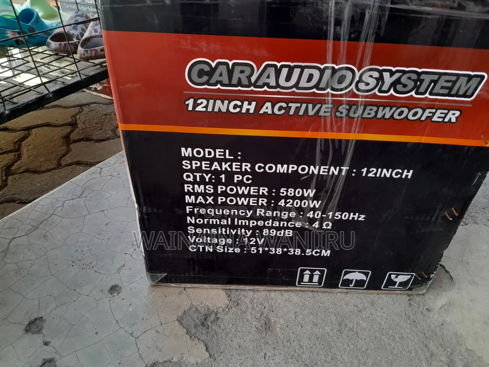 Car Subwoofer Audio System