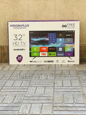 Vision VP8832SF,32′′ Inch TV Frameless HD Smart Android TV