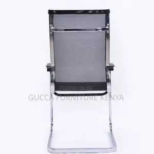 Office Chairs:Mid Back Fabric Fixed Meeting Room Chair