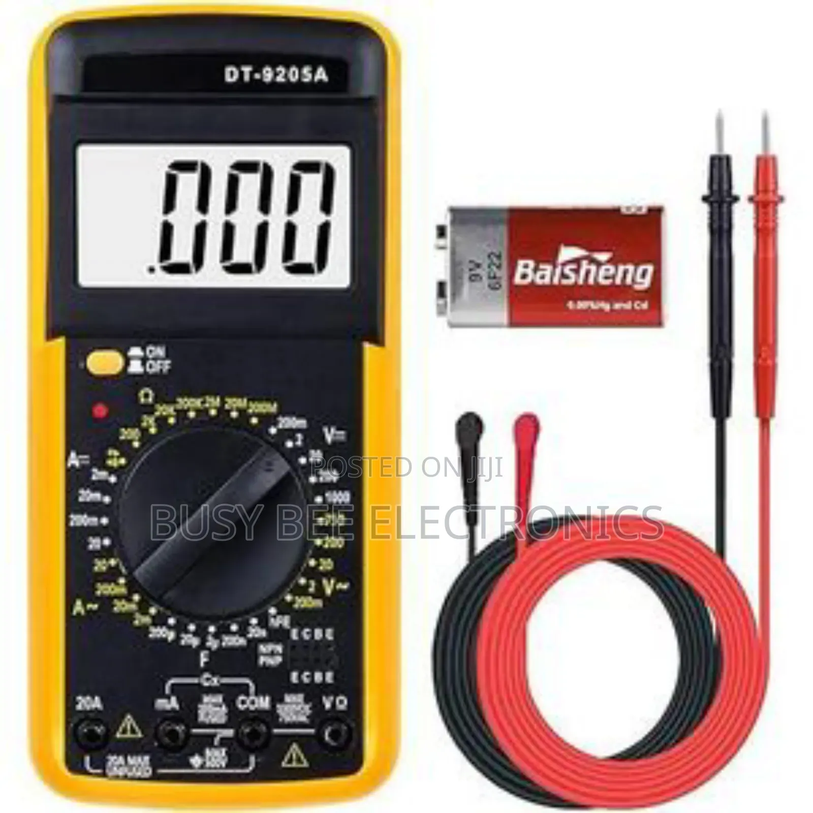 Digital Multimeter, Digital Voltmeter, Ammeter, Ohmmeter