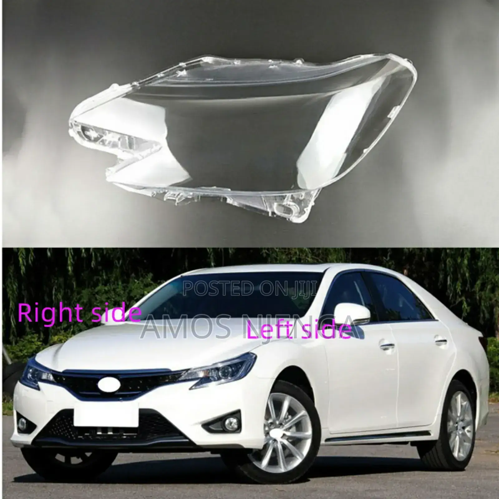 Toyota Mark X Headlight Lens
