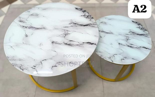 Glass Top Nesting Coffee Tables