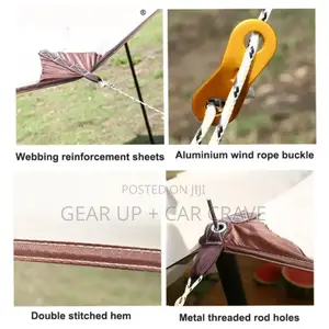 Outdoor Canopy Tarp Sun Shade Rain Fly Cover