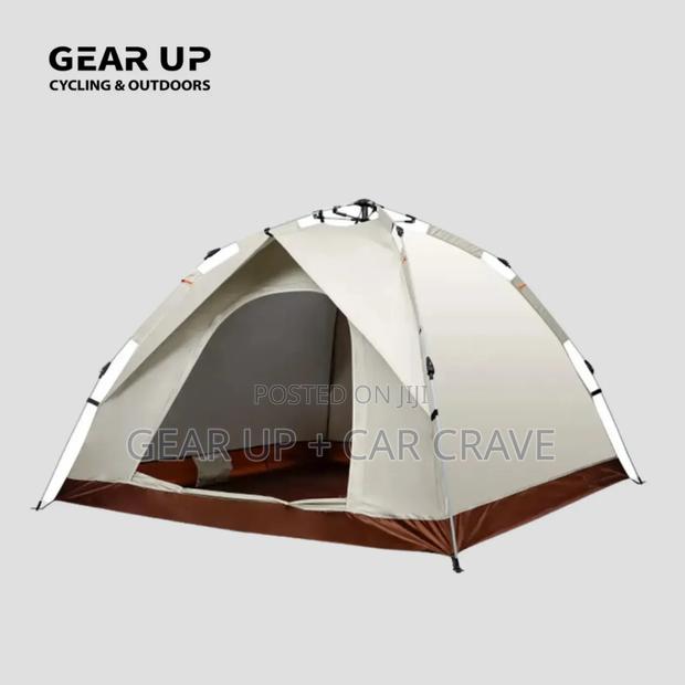 Automatic Pop Up Outdoor Waterproof 2-3 Person Tent - main view