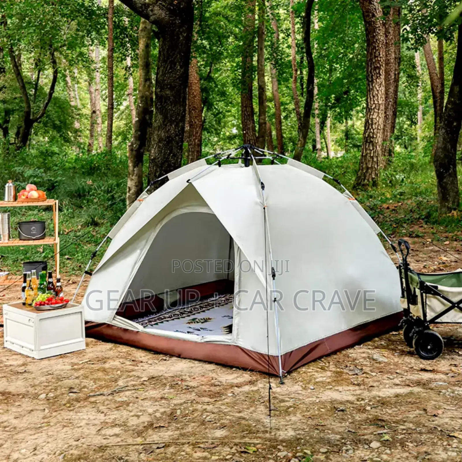 Automatic Pop Up Outdoor Waterproof 2-3 Person Tent