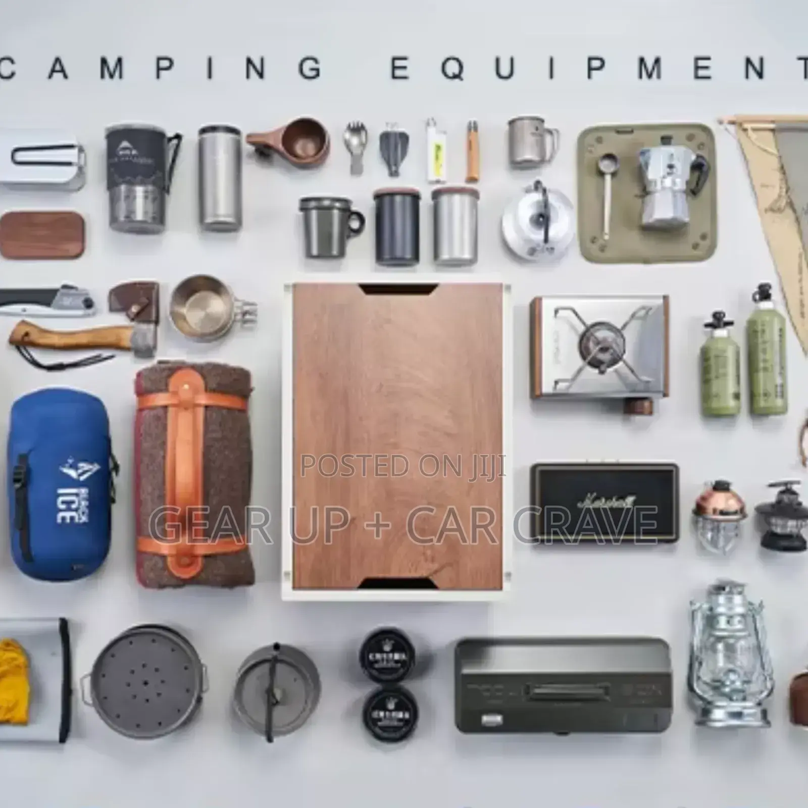 Outdoor Portable Storage Box Organizer for Camping