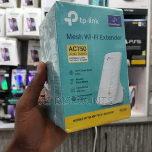 Tp Link Mesh Wi-Fi Extender Re200 Ac750! Wifi Extender!