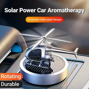 Eco-Friendly Solar Helicopter Car Air Freshener /Perfume