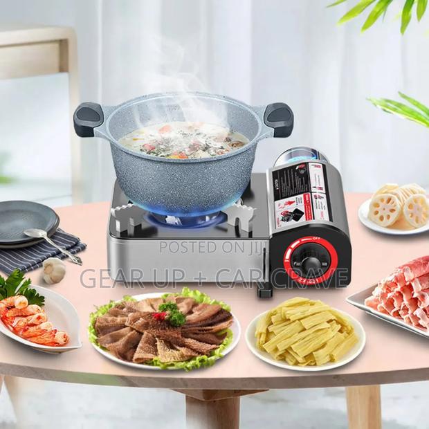 Outdoor Compact Mini Cooker Gas Stove - thumbnail 4