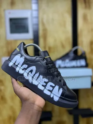 Black Alexander McQueen Unisex Sneakers