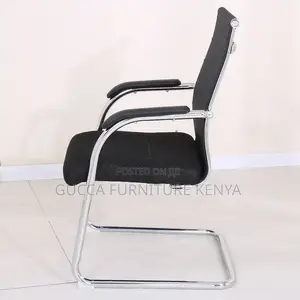 Office Chairs: Mesh Mid Back Conference Room Guest Chair