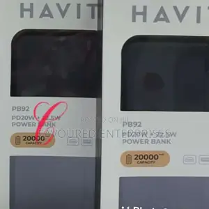 Havit PB92 20,000mah *22.5W* Fast Charging Power Banks