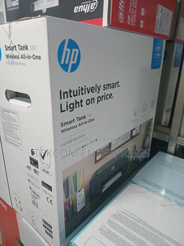 Hp 581 Smart Tank All-in-One Printer // Smart Tank 581