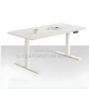 Office Tables:140cm Modern T-Base Electric Writing Desk