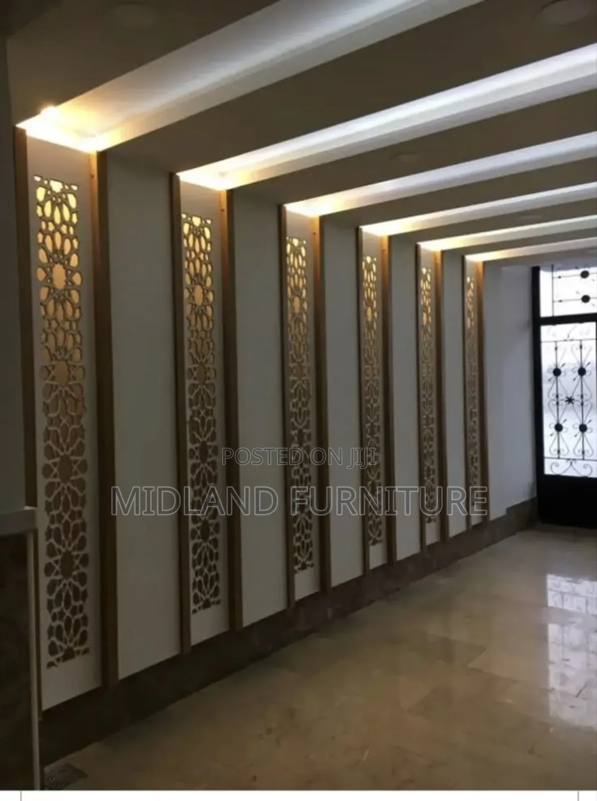 CNC Ceiling and Column Decor Panel Cutting Services