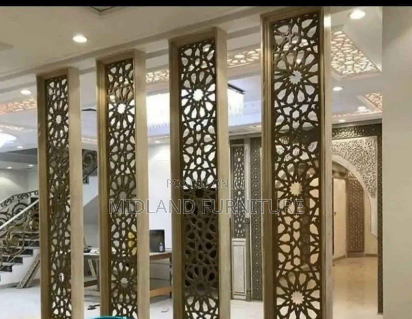 CNC Ceiling and Column Decor Panel Cutting Services