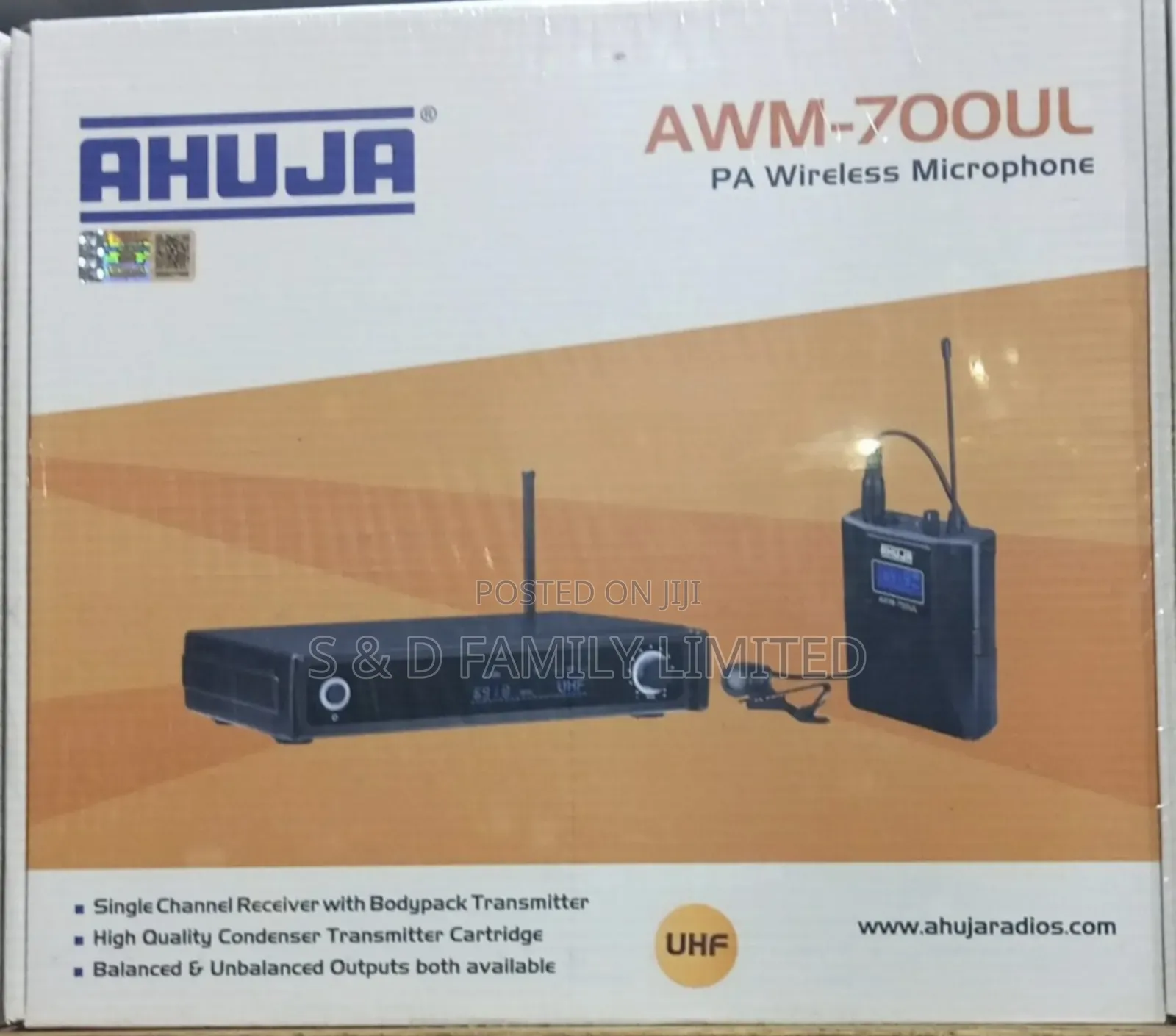 Ahuja AWM-700UL PA Wireless Microphone