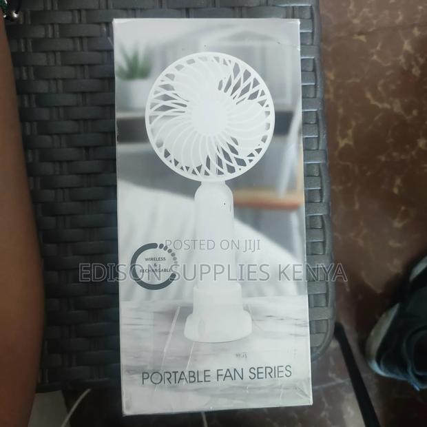 Hand Fan Mini USB Rechargeable Handheld Cooling Fan - thumbnail 3