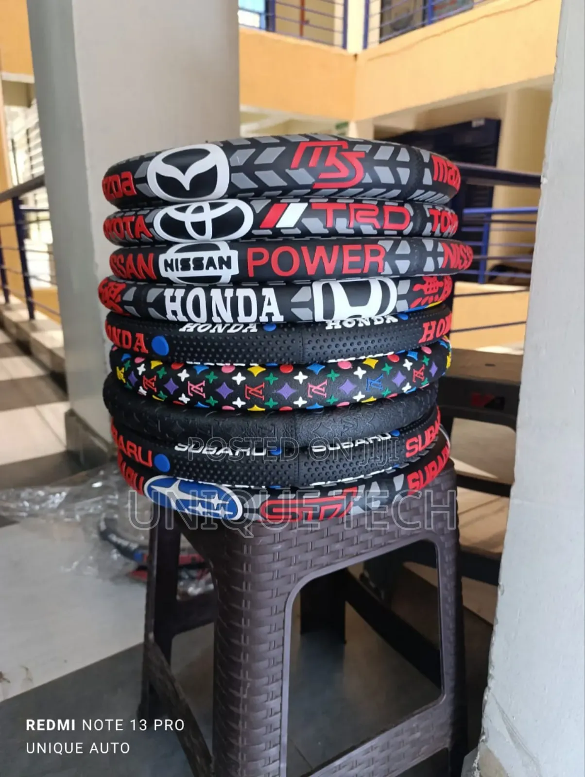 Eco-Friendly Car Branded Steering Wheel Cover