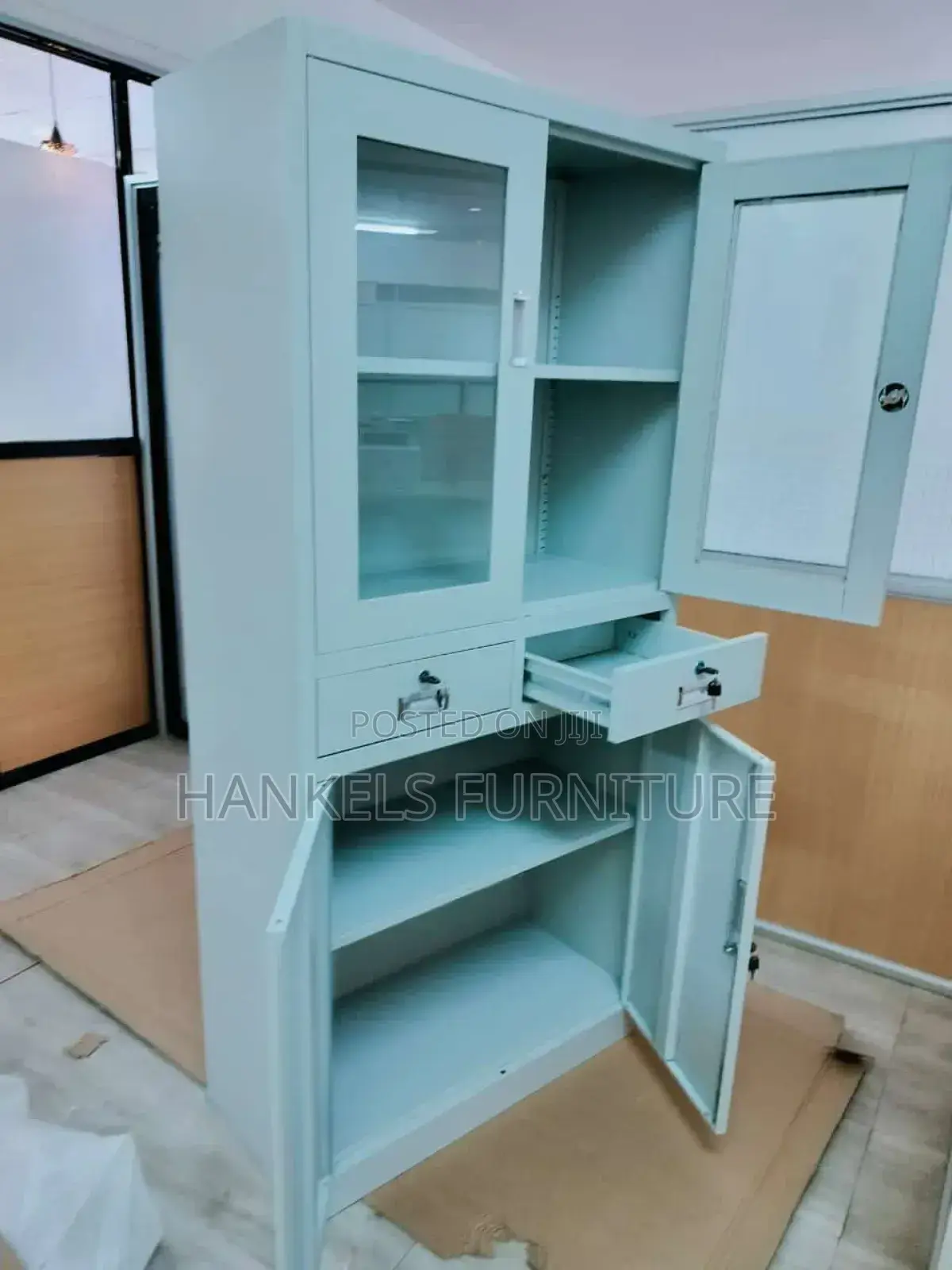 Open View 4 Door Office Filling Cabinet