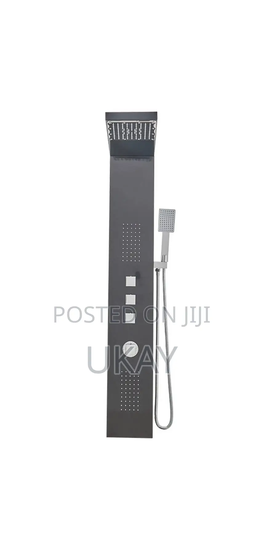 Bathroom Exposed Rainfall Shower Panel Tower
