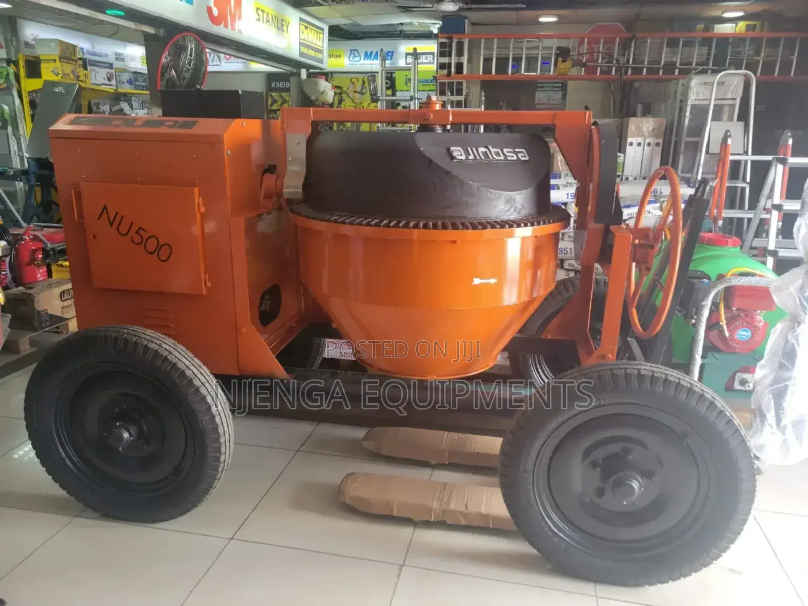 500l Industrial Cement/Concrete Mixer | Esquire
