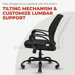 Office Chairs:Multi-Adjustment Revolving Strong Swivel Chair
