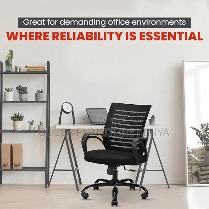 Office Chairs:Multi-Adjustment Revolving Strong Swivel Chair